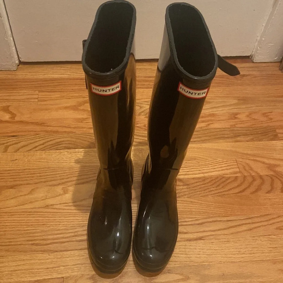 Hunter women's rain boots - size 8 - Picture 2 of 3